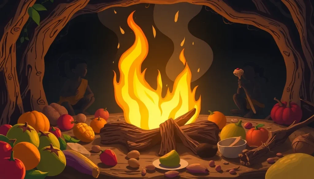 who invented cooking