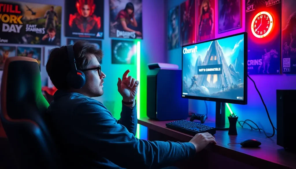 why obernaft can't play on pc